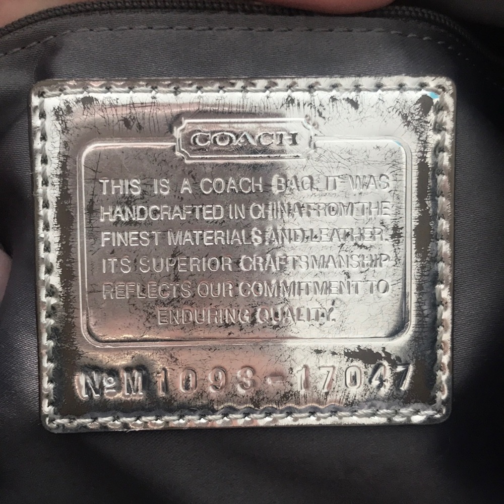 Coach purse - Picture 6 of 8